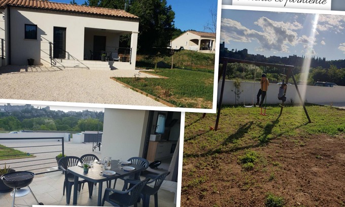 Aigueze House | Gite au levant all comfort 3* 300m from the beach of saint Martin d'Ardèche
