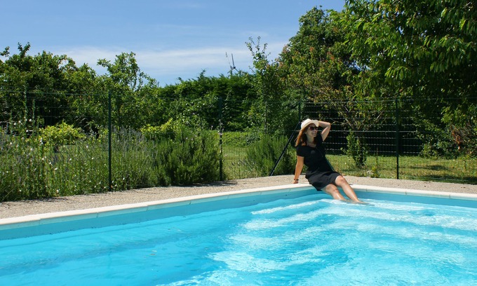Saint-Remeze Villa | Gîte de Leoli * in stone: heated swimming pool and private grounds