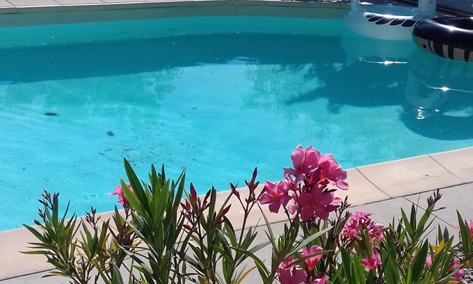 Saint-Germain House | Gîte du Cayras, in southern Ardèche, quiet location, with swimming pool and private terrace