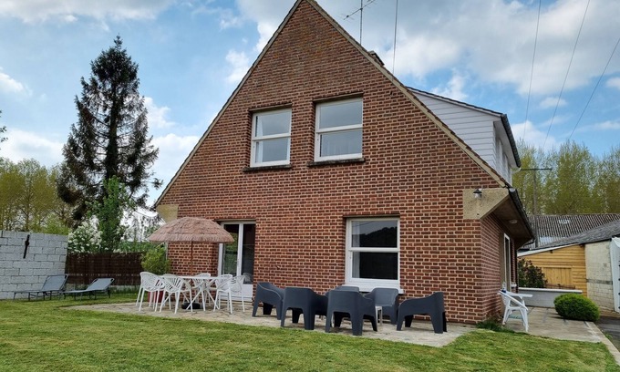 Cahon House | Gîte du moulin, on the banks of a river, a stone's throw from the Baie de Somme
