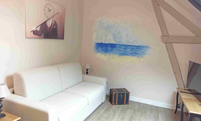 Criquetot-lʼEsneval Cottage | Gite Etretat : Arsène Lupin