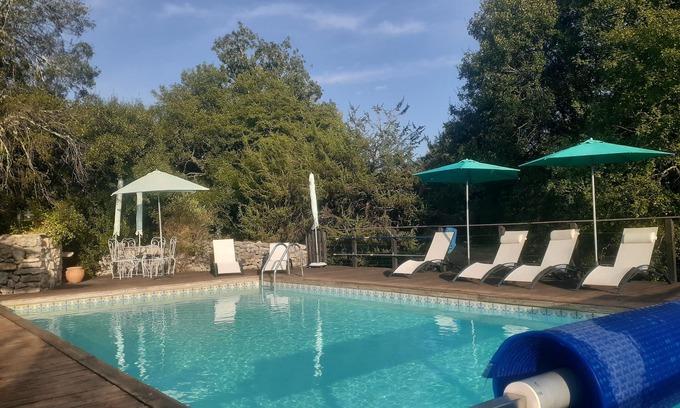 Marcilhac-sur-Cele House | Gite for 10 people in the heart of Quercy with heated swimming pool