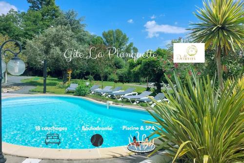 Saint-Laurent-de-Medoc Villa | Gite La Planquette - Piscine - Spa - Pétanque