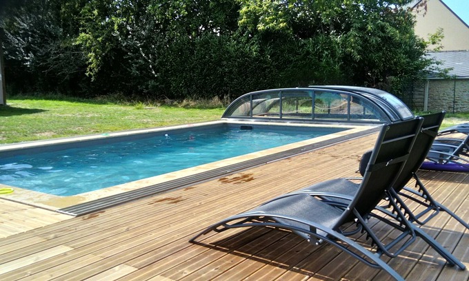 Saint-Dolay Cottage | Gîte * "Le Cottage" in South Brittany with heated pool access