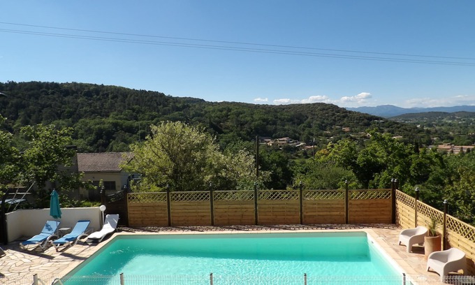 Salavas Cottage | GITE LES LAVANDES-MAS DU VIEUX CHENE-WITH POOL- PEACEFUL