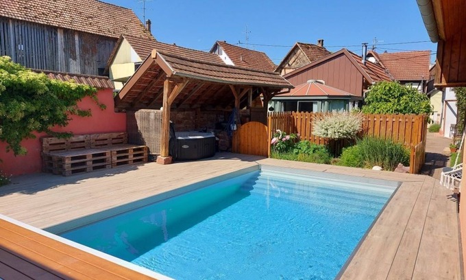 Valff Bed & Breakfast | Gîte Oasis d'Alsace in Valff, at the foot of the Vosges mountains, near Strasbourg