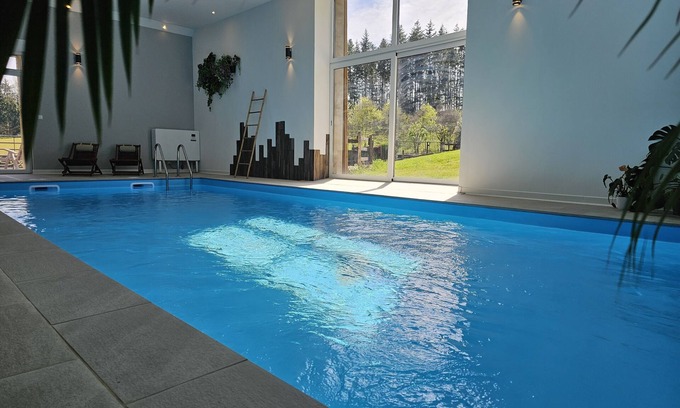 Entre-deux-Eaux House | Gîte, private heated indoor pool, whole house. Close to Alsace.
