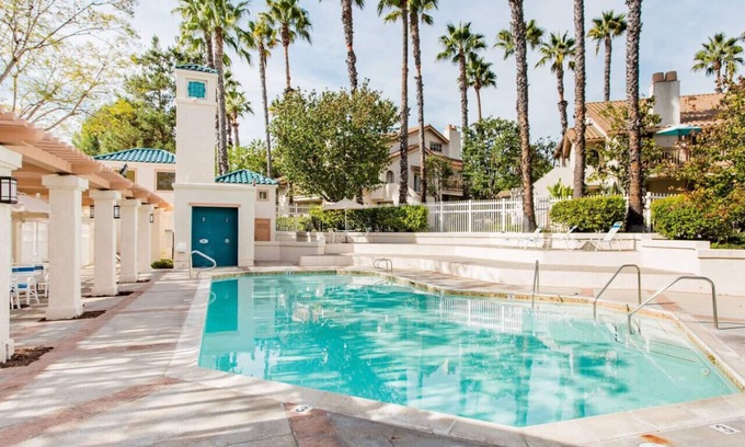 Aliso Viejo House | Glamorous Regal Design Home with Private Patio and Garage