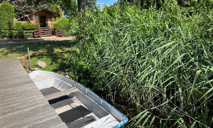 Wanzka Other | 'Glamping' Angelzelt am See mit Steg und Boot (Mecklenburger Seenplatte)