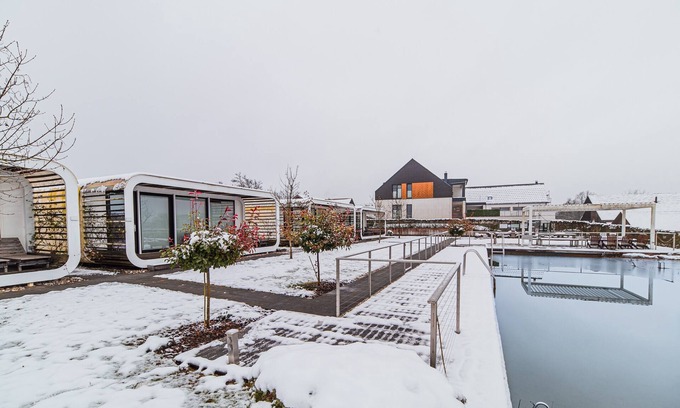 Crnomelj House | Glamping home Malerič with natural pool & Wellness