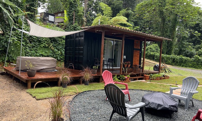 Mayaguez RV Rental | Glamping Mayaguez a delightful 20' container by My West Little Corner