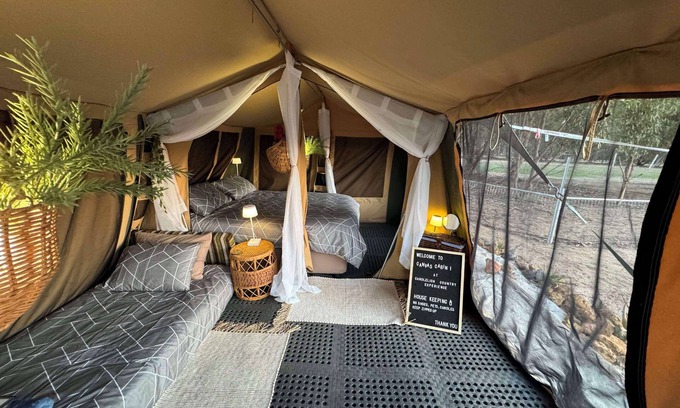 Moulyinning RV Rental | Glamping off-grid just over 3 hours from Perth & Bunbury on the way to Esperance