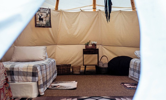 Paso Robles RV Rental | Glamping Tipi In Paso Robles, CA
