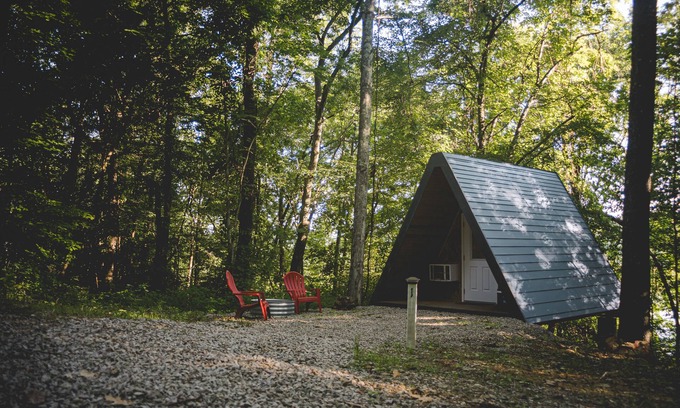Kipling RV Rental | Glamplyfe Nature Experience: A-Frames in the Hills F2