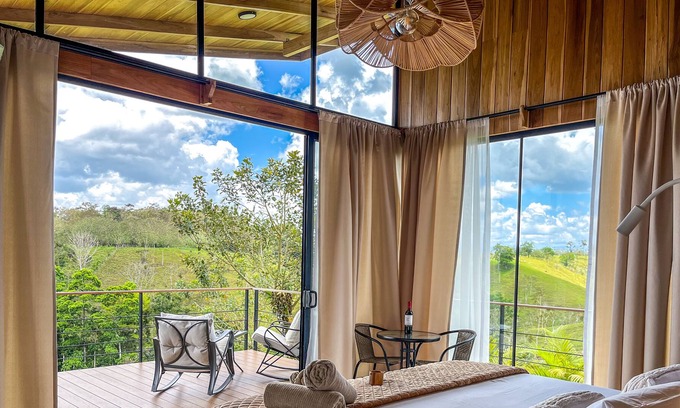 Monterrey Cabin | Glass Cabin Fortuna/Private/Farm Experience