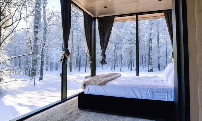 Windham Condo | GLASS MIRROR CABIN - HAUS WINDHAM