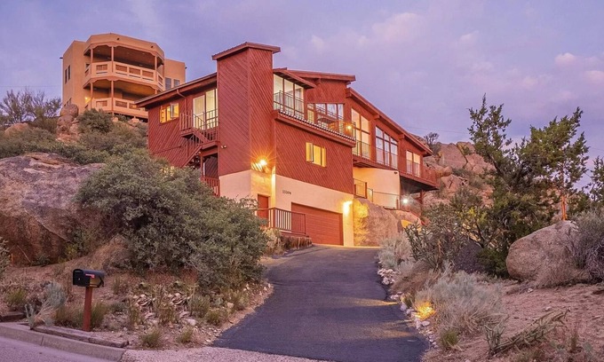 Glenwood Hills House | Glenwood home with Mountains, City lights and Sunset views