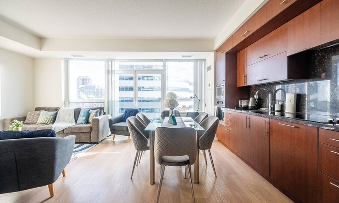 Willowdale Condo | GLOBALSTAY. Cozy 1 BR and Den Condo in North York. Free Parking