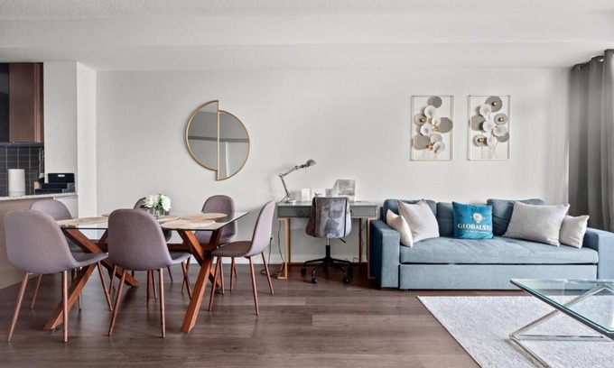 Mount Pleasant West Condo | GLOBALSTAY Modern 1BD+Den Condo w/Balcony Lillian St