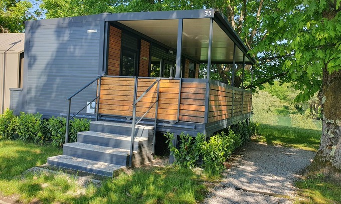 Metlika House | GM House, mobile house right next to Kolpa river