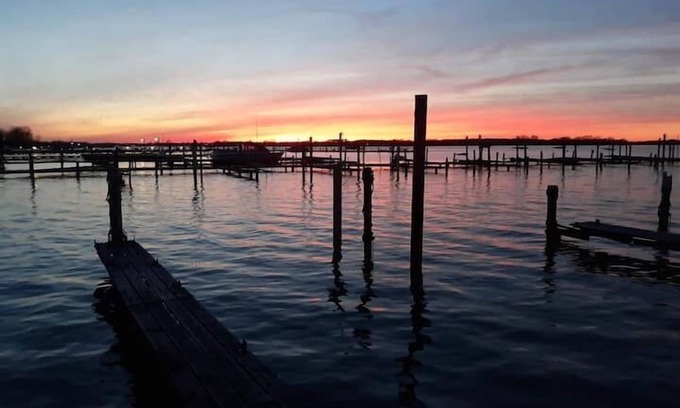 Marblehead House | Go Glamping in Marblehead with free boat dock.