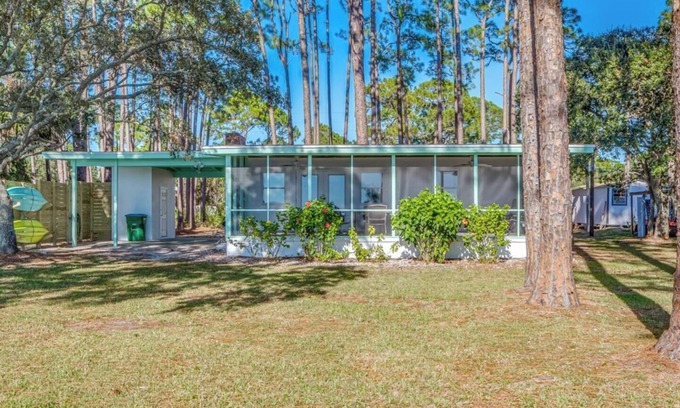 Panacea House | Goat by the Bay- cute bayfront farmhouse!