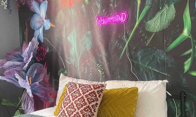 Poplar Apartment | Goddess Garden Hideaway 2 Minutes to Fishtown with Fairy Movie Room