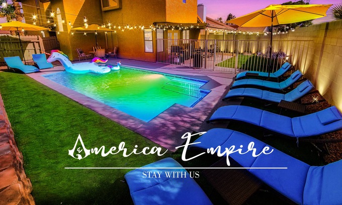 Sunrise Manor Villa | ➤ GOLD CLASS ⭐⭐⭐⭐⭐ Luxury Vacation Villa Resort FREE Heated Pool & Golf