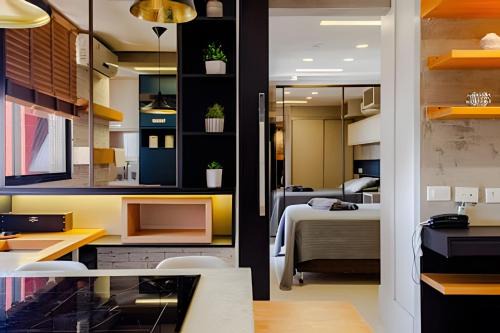 Zona 01 Hotel | Golden Ingá Hotel Flat - Apartamento