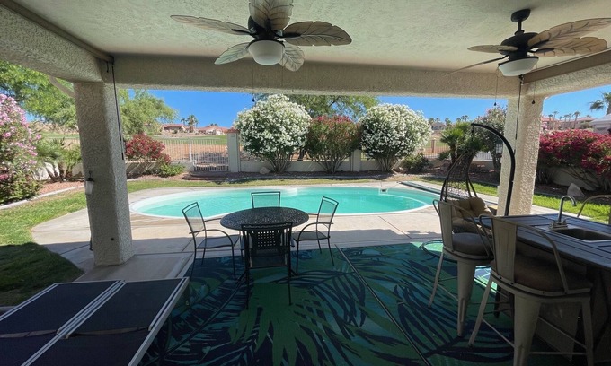 Mesquite House | Golf Course Oasis w/private pool - close to everything