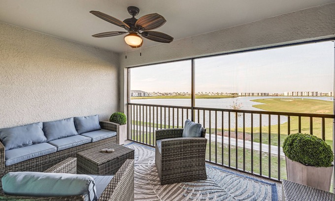 Immokalee Condo | Golf Course View & Screened Patio: Ave Maria Condo
