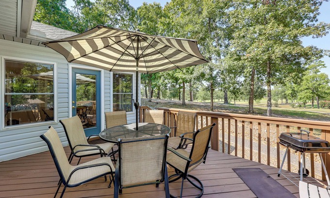Hot Springs Village House | Golf, Fish & Hike: Hot Springs Village Home!