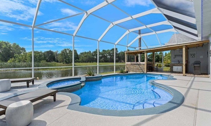Ridgewood Lakes House | Golf Oasis-Game Room-Pool-Disney South Face Pool