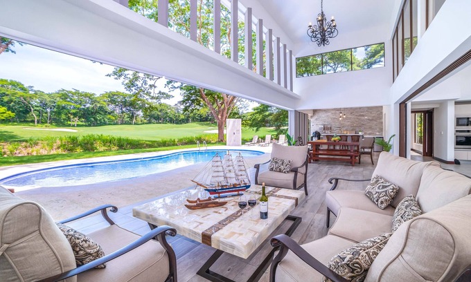 Playa Conchal House | Golfer's Paradise: Villa w/Pool, Fire Pit, Golf Cart & Beach Club Access, Closest to Playa Conchal!