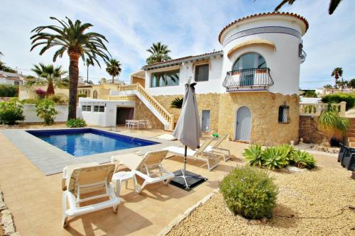 El Tesoro Villa | Golondrina - panoramic hillside holiday house in Moraira