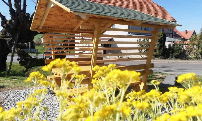 Gutendorf Apartment | Good Holiday village, lots of nature exactly between Weimar and Erfurt