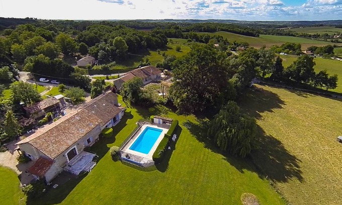 Saint-Privat-en-Perigord House | Gorgeous 16th Century Farmhouse - private swimming pool - stunning views