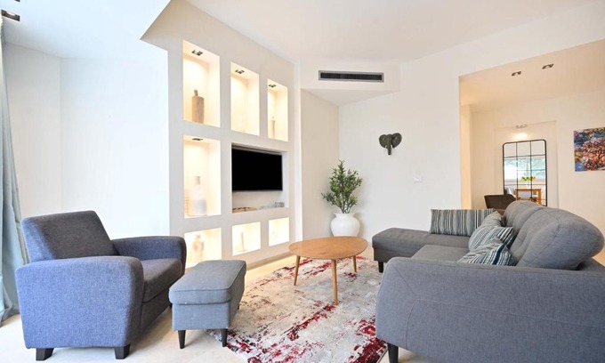 Tel Aviv Apartment | Gorgeous 2BR at Ruppin by HolyGuest