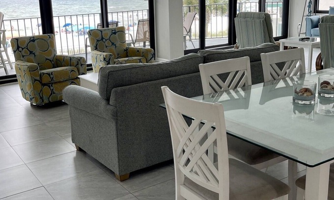 Biltmore Beach Condo | Gorgeous 2nd floor corner unit, 2BR 2 BA, awesome beach view, free beach chairs
