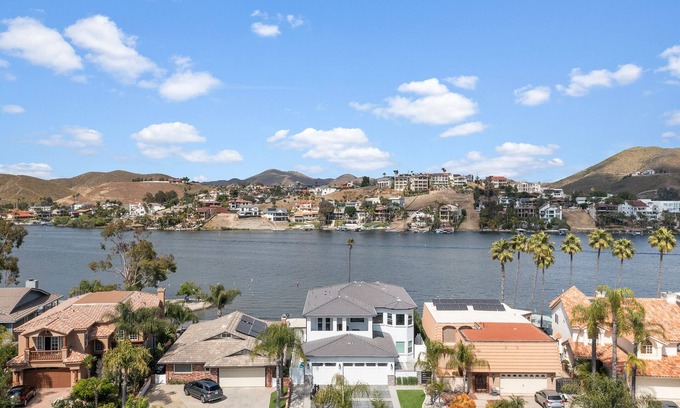 Canyon Lake House | Gorgeous Canyon Lake California Waterfront with Pool, Spa, Firepit, and Dock