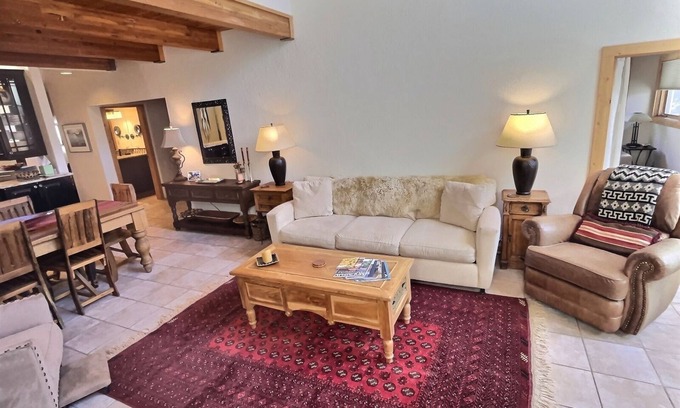 Taos Ski Valley Condo | Gorgeous Designer Condo with TSV Boot Locker, Walk
