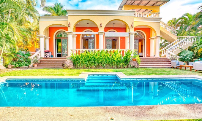 Bucerias House | Gorgeous Hacienda-style, private Casa de Paz, with 24-hour gated security