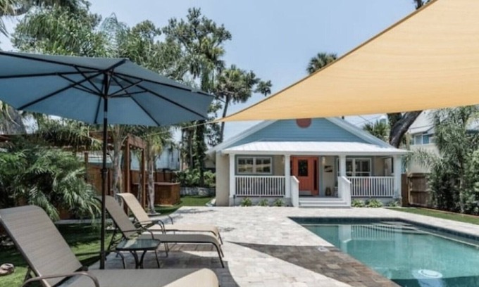 Historic District House | Gorgeous Hideaway with pool in Historic Downtown NSB