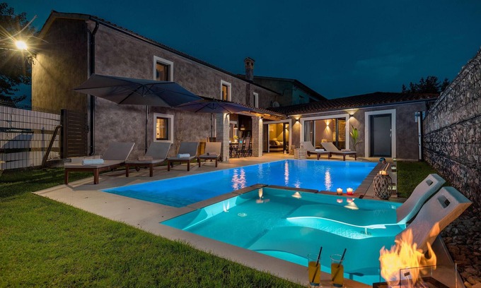 Melnica House | Gorgeous home in Barban with sauna