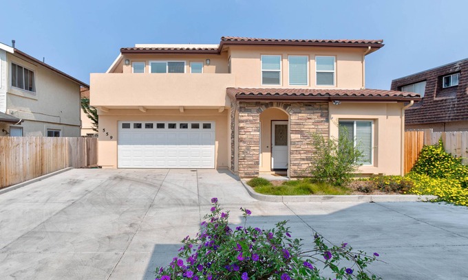 Grover Beach House | Gorgeous Home with Amazing Rooftop Deck in Grover Beach