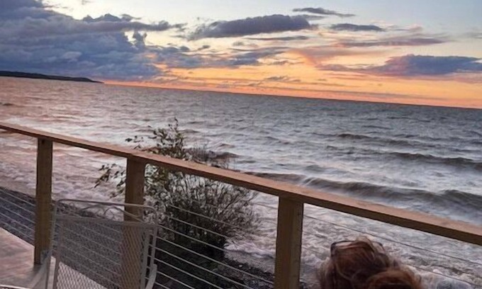Sodus Point House | Gorgeous lakefront home with a huge yard and 300ft of beachfront