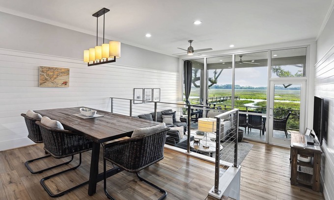 Seabrook Island Condo | GORGEOUS MARSH Views - Upscale 3BR, Pool & Pier Access - "Latitude Adjustment"