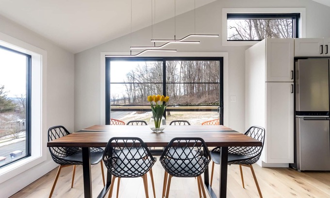 Millerton House | Gorgeous Modern Ranch in the Hudson Valley NY close to Rail Trail