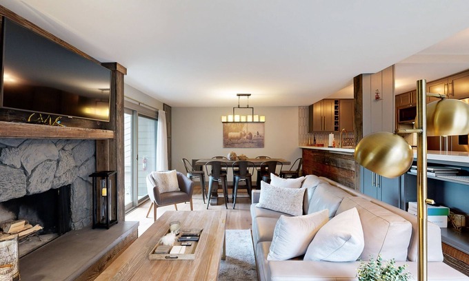Sun Valley Condo | Gorgeous mountain retreat with pool, hot tub, games, & golf - walk-to-lifts