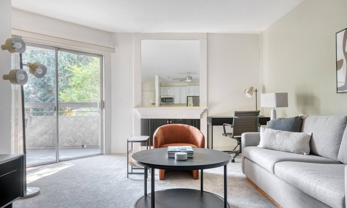 Pasadena Apartment | Gorgeous Pasadena 1BR w/Gym & Pool, nr Colorado Ave, by Blueground